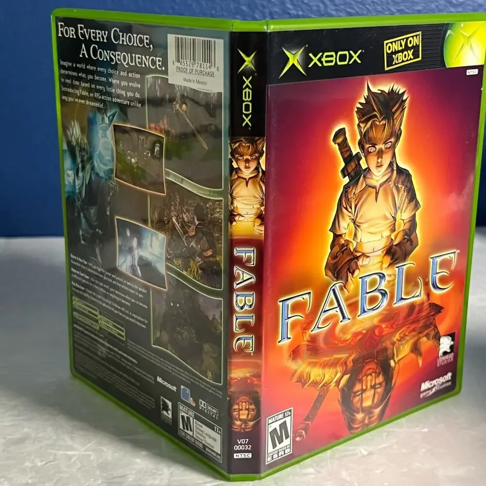 Fable‎ (Microsoft Xbox, 2004) - Complete w/ Manual